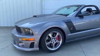 2007 Ford Roush Mustang Convertible 427R FS [upl. by Zeni]