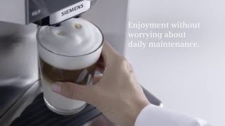 Siemens EQ9 Fully Automatic Coffeemaker machine [upl. by Hajed727]