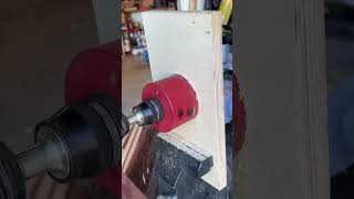 Hole Saw Tip diy construction holesaw buildingconstruction [upl. by Ynolem]