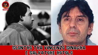 Scontro tra Vincenzo Sinagra e Salvatore Rotolo al maxiprocesso [upl. by Shewmaker]