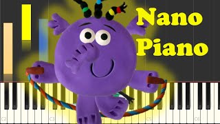 BabyTV Maya amp Yaya Theme Song Piano Tutorial [upl. by Obara174]