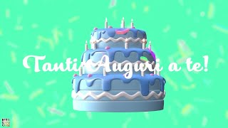 Festa di compleanno  Video di Tanti Auguri a te  Happy Birthday [upl. by Qahsi]