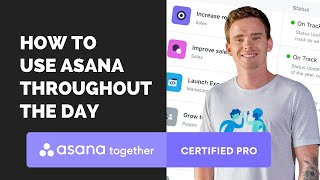 How to use Asana throughout the day [upl. by Chadd490]