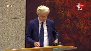 Rutte wegwezen Inbreng Geert Wilders debat dividendbelasting [upl. by Linders]