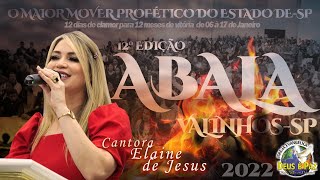 Cantora Elaine de Jesus  Abala Valinhos 2022 [upl. by Akemal281]