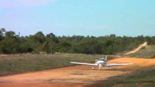 Cirrus SR22 Dirt Strip Landing [upl. by Chapel]