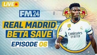 44 LEAGUE MATCHES UNBEATEN  Real Madrid FM24 Beta Save 06 [upl. by Shelbi]