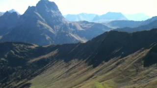 Güntlespitze Rundumblick mit Widderstein Kleinwalsertal Derratal [upl. by Adnawyek740]