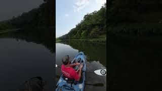 Smallmouth Bass on Crooked Creek  Kayak Fishing  Bonafide RVR 119  Nature [upl. by Rickie500]