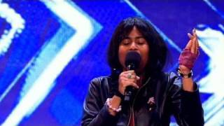 Shirlena Johnsons X Factor Audition Full Version  itvcomxfactor [upl. by Enibas802]