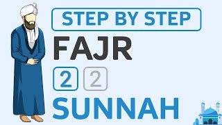 Learn How to Pray 2 Rakat Sunnah of Fajr Salah  StepbyStep Prayer Tutorial  Men Hanafi Method [upl. by Ahsetal285]