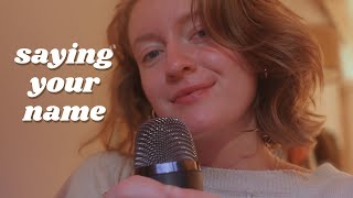 ASMR Whispering Subscriber Names Until You Fall Asleep irish accent🧸💕 [upl. by Prochoras417]