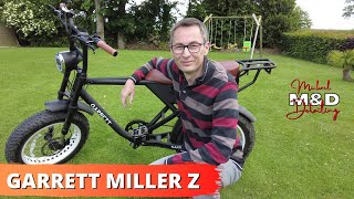 MON VÉLO ÉLECTRIQUE GARRETT MILLER Z Fat Bike speed bike [upl. by Svetlana]