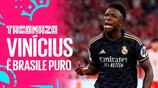 Vinícius Jr è BRASILE puro ROMA momento MIGLIORE per sfidare il LEVERKUSEN  Taconazo [upl. by Legnaesoj]