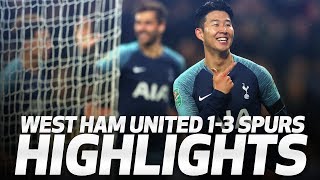 HIGHLIGHTS  West Ham United 13 Spurs Carabao Cup Fourth Round [upl. by Ginelle]