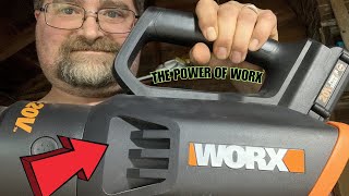 Worx Cordless 20V Leaf Blower Review [upl. by Land767]