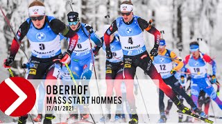 MASS START HOMMES  OBERHOF 2021 [upl. by Cirdahc]