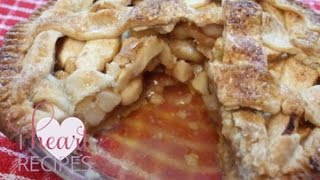 Homemade Apple Pie  I Heart Recipes [upl. by Ahsienal]