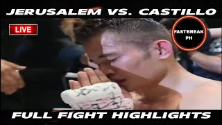 Melvin Jerusalem vs Luis Castillo full fight highlights [upl. by Atcliffe]