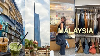 Malaysia Vlog 🇲🇾 Food trip in KL Batu Caves discovering stores amp chilling in artsy places 🥖 [upl. by Ayanet]