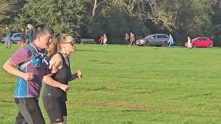 UK Englands Family Walking Dog Best Mans Friend Cyclists in the Park Some Jogging Cars [upl. by Bainter]