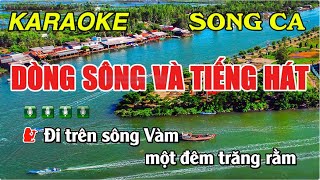 Dòng Sông Và Tiếng Hát karaoke Song Ca Beat Dễ Hát  Đăng Trung kara 0364274243 [upl. by Libna]