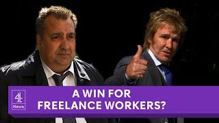 Plumber wins gig economy case  big implications for freelance workers [upl. by Sutniuq489]