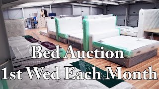 Brand New Bed Auction  Bangor Auctions Northern Ireland [upl. by Izmar926]