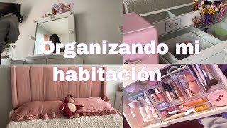 Organizando mi habitación 🫧 [upl. by Casey]