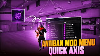 NEW PC 💻 MOD MENU ✅ SAFE FREE  QUICK AXIS PANEL 🔥  BEST STREAMER MENU WITH NEW FEATURE 🔥 [upl. by Ceporah]