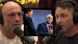 When Tucker Carlson ENDED Mike Pences political career  Joe Rogan amp Evan Hafer [upl. by Wahkuna]