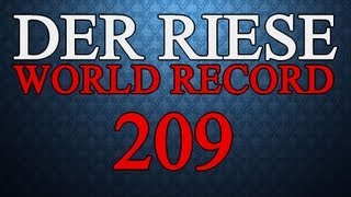 Der Riese World Record 209 Rounds  The Quest for 200 is over [upl. by Chitkara359]