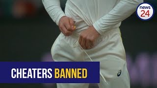 Latest Australian balltampering trio sent home and sanctioned [upl. by Netaf335]