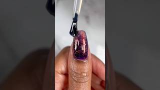 💜 easynailart naildesigns autumnnails nails ombrenails [upl. by Nallid343]