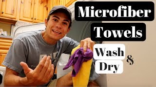 How To Properly Wash Microfiber Towels Mitts and Applicators  Chemical Guys Microfiber Wash [upl. by Elleval]