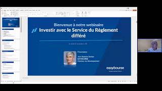 Une technique pour investir  le SRD Service du Règlement Différé [upl. by Georas562]