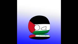 The real flag of Palestine ❤️CountryBallBM انميشن انميشنالدول memes edit countryballs [upl. by Rosenblast]