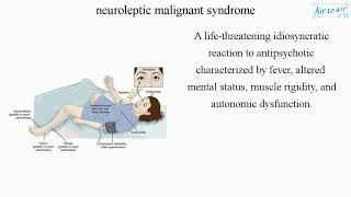 neuroleptic malignant syndrome English  Medical terminology for medical students [upl. by Ellehc354]