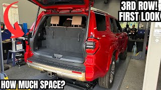 First Look at New 6th Gen 4Runner With 3rd Row 2025 4R Limited [upl. by Najram]