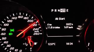 MercedesBenz SLK 250 CDI 140  220 kmh Acceleration Beschleunigung [upl. by Nivlac]