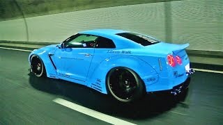 Modified Nissan GTR w Armytrix Exhaust Epic Sounds [upl. by Ellivnarg]