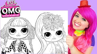 Coloring LOL Surprise OMG Dolls [upl. by Blaire38]