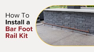 How To Install A Bar Foot Rail Kit  Done in Under 30 Minutes [upl. by Sedgewinn]