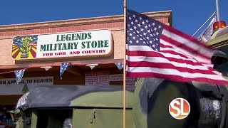 Find hundreds of items honoring military history at Legends Military Store [upl. by Bolan732]