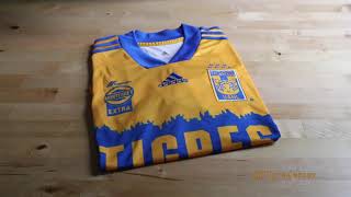 Jersey de Tigres UANL 20202021 local unboxing [upl. by Eadahc513]