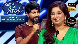 Afaq की Sochenge Tumhe Singing लगी Shreya को Special  Indian Idol 14  Shreya Ghoshal Moments [upl. by Barnum]