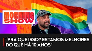 Evandro Santo comenta a adição de mais letras na sigla LGBT [upl. by Redlac811]