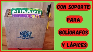 Cómo hacer un revistero de madera [upl. by Graniah]