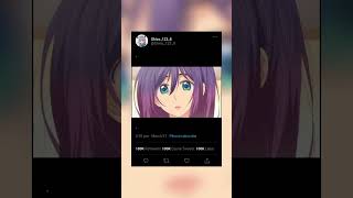 kiss him not me  anime shorts  shorts  youtube shorts [upl. by Vanda]