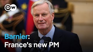 Who is the new French prime minister Michel Barnier  DW News [upl. by Nomyaw936]